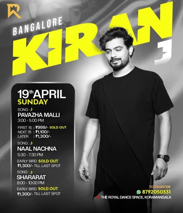 Dance Workshop By Kiranj