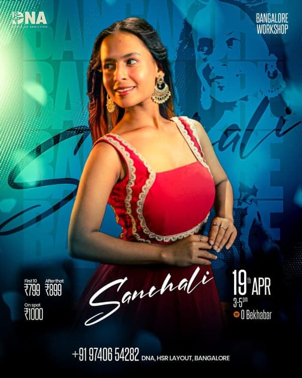 Semiclassical dance workshop by Sanchali Gupta 🌸