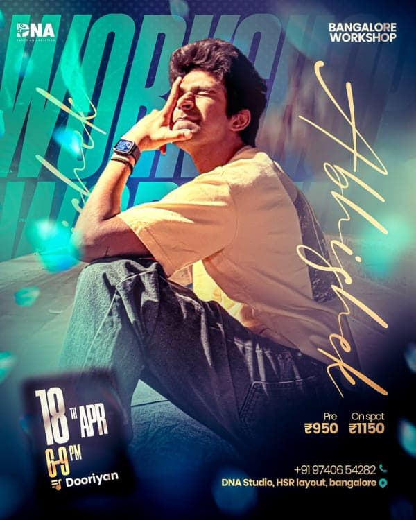 Contemporary Workshop by Abhishek Vernekar 🤩