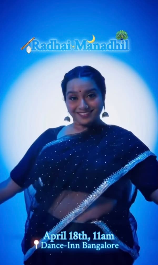 Dance workshop on Radhai Manadhil.